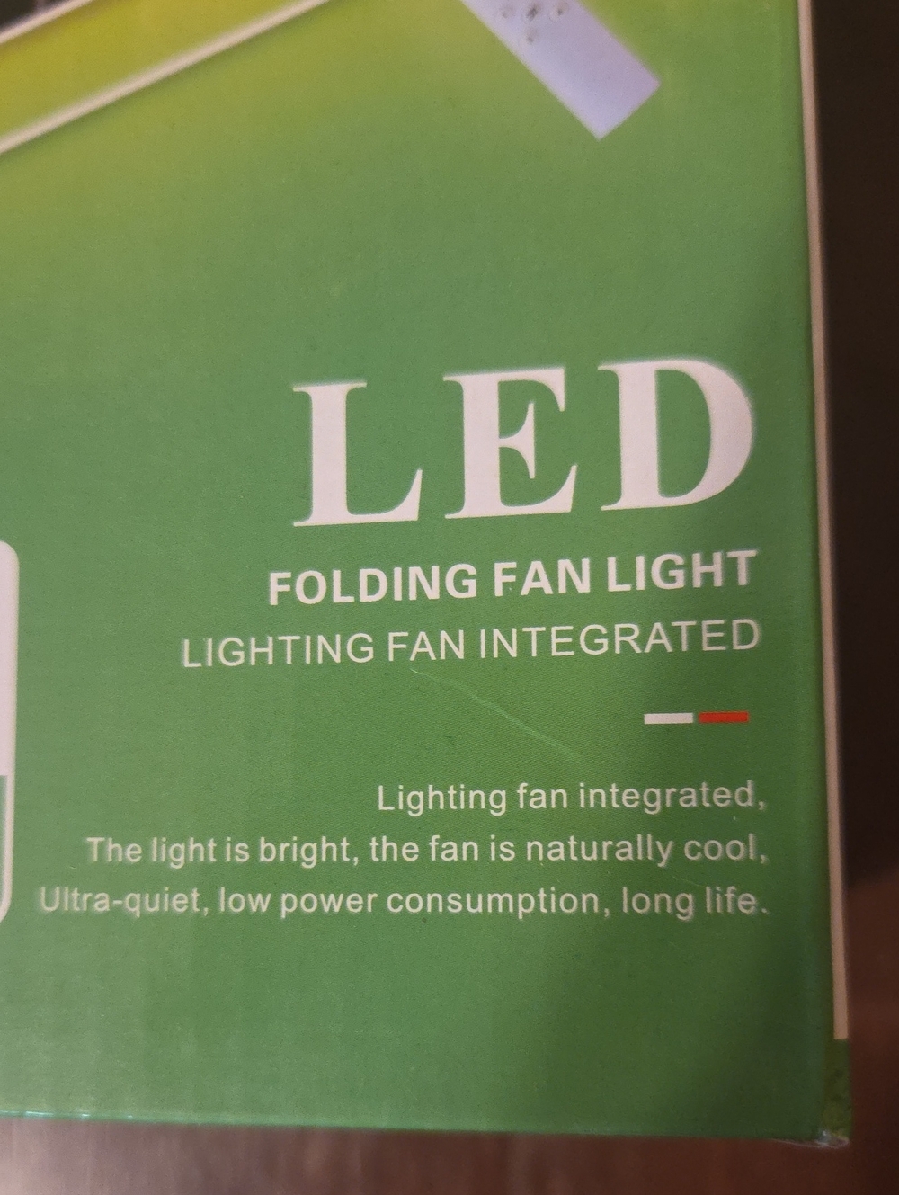 LED Folding Fan Light - Picture 2 of 8
